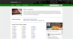 Desktop Screenshot of isunnah.com